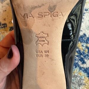VIA Spiga women’s black pumps size 9m